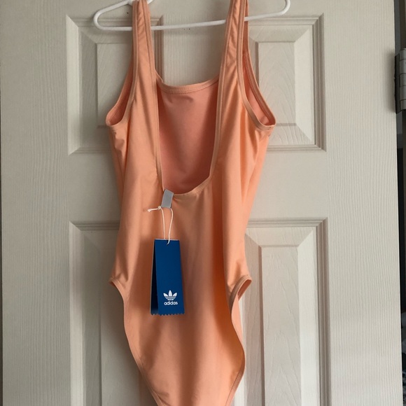 Peach Adidas one piece swimsuit - Picture 3 of 4